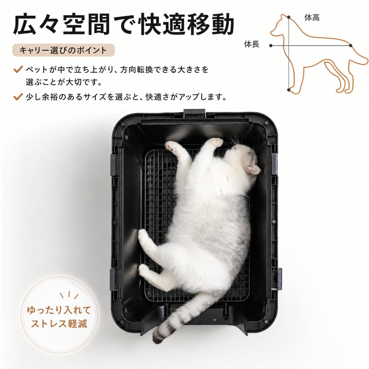 Amazon | 牧小苫＼msmr ペットキャリー IATA基準対応 航空対応